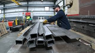 Ep. 2 Brush Cutter Braces Take Shape, 350 TON Cincinnati Press