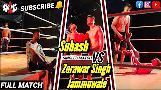 Subhash Indian vs Zorawar Singh Jammuwale | Indian Kusti Pro Wrestling Action Hindi