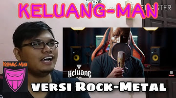 Best giller lagu ni! || KELUANG MAN - Krisya | ROCK / METAL Cover by Jake Hays