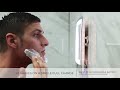 Zadro zfogless rechargeable led lighted shaving mirror model  zwtar20s