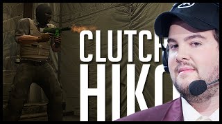 CSGO : Hiko - CRAZY 1VS5 CLUTCH with a Tec-9