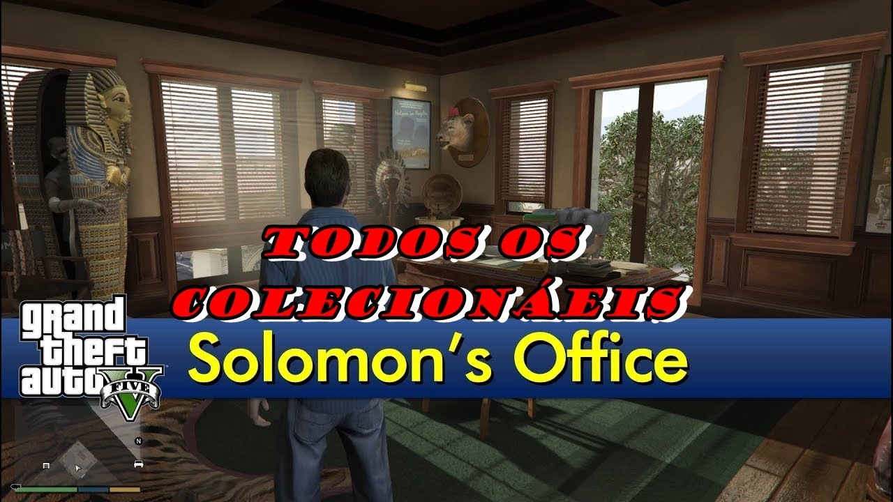 GTA 5 ONLINE LOCALIZAÇÃO DE TODOS COLECIONÁVEIS DO SOLOMON YouTube