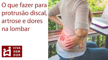 Como tratar protusão discal?