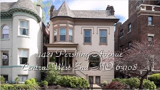 Property Slideshow:  4421 Pershing Ave, Central West End MO 63108