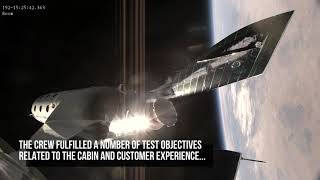 Virgin Galactic Successfully Completes First Fully Crewed Spaceflight