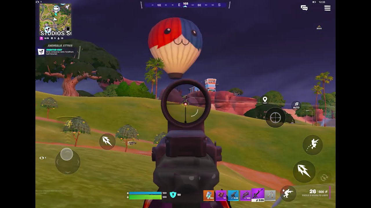 I was resurrected during the fight!!! - Fortnite Mobile Gameplay