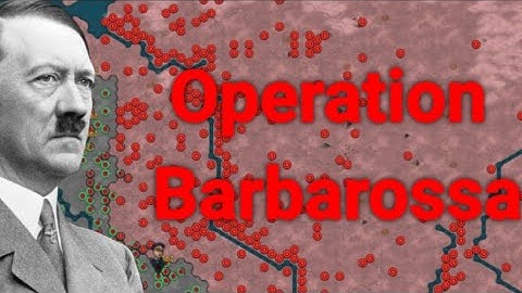 World Conqueror 4 The New Barbarossa Mod Germany: Operation Barbarossa [WC4]