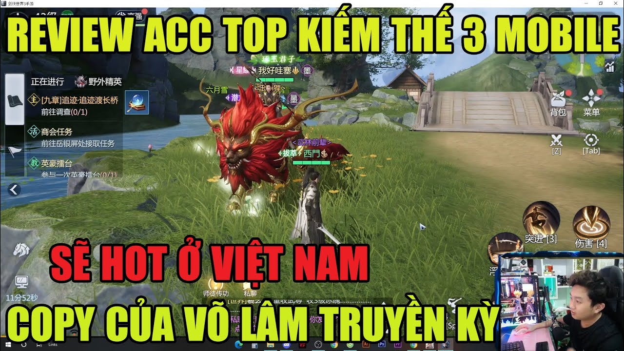 REVIEW ACC TOPVÕ LÂM TRUYỀN KỲ MAX: BẢN SAO CỦA VÕ LÂM... - youtube