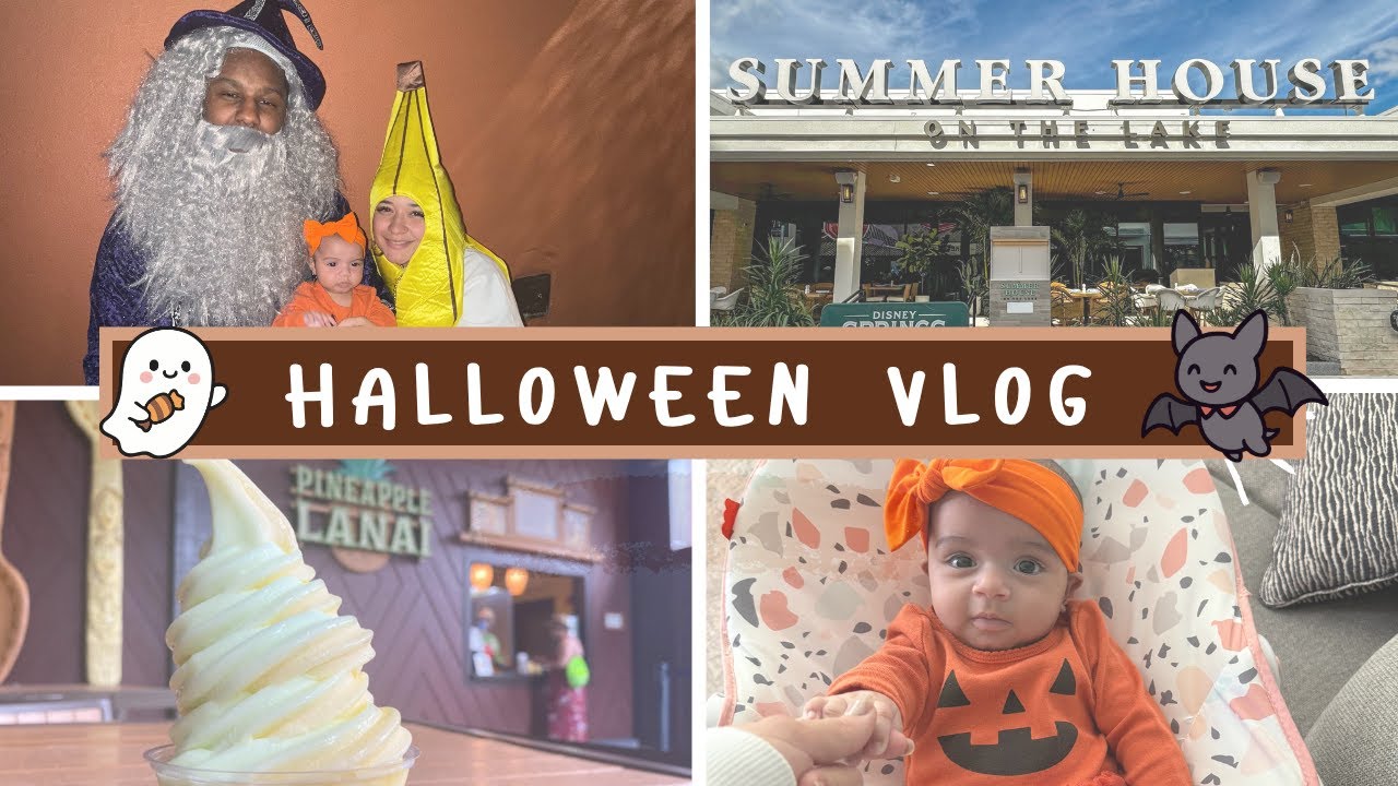 🌟 Семейный видеоблог Disney о Хэллоуине 👻 | Костюмы, кнут и танцевальная вечеринка!