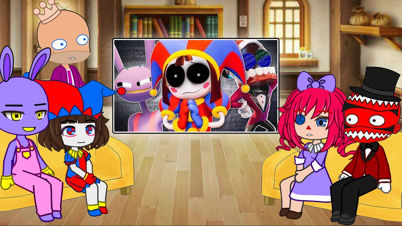The Amazing Digital Circus React To TADC Memes | Gacha react - YouTube