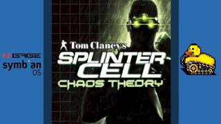 Tom Clancy's Splinter Cell - Chaos Theory [N-Gage/EKA2L1]