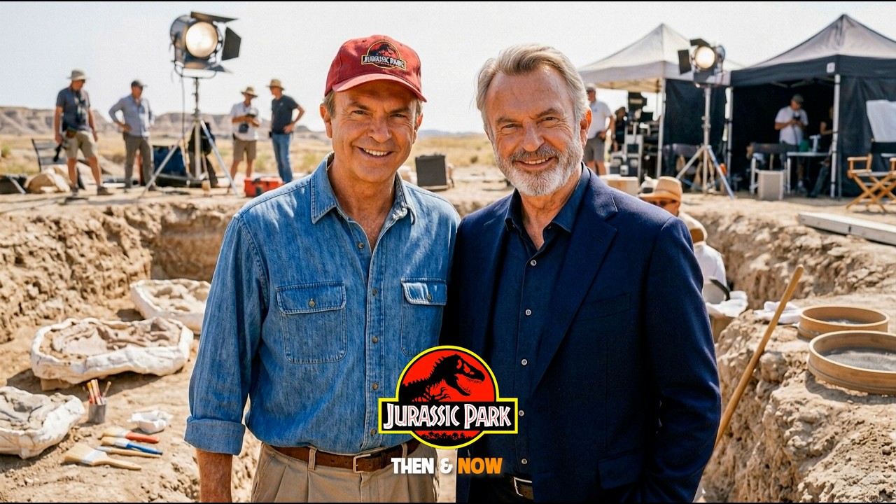 Jurassic Park (1993→2026) Cast Then & Now | “Welcome to JP” + Spielberg’s Dino Nightmare, 2026