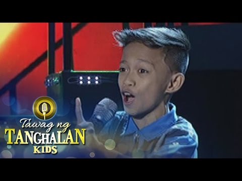 Tawag ng Tanghalan Kids Bench Ivan Nicanor  I Who Have Nothing