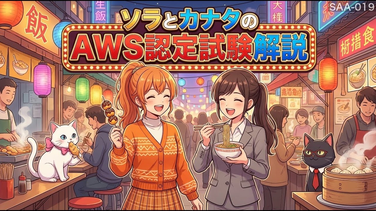 【SAA-019】ソラとカナタのAWS認定試験解説【CloudTech】