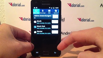 Taskmanager bei Android Smartphones aufrufen - so geht