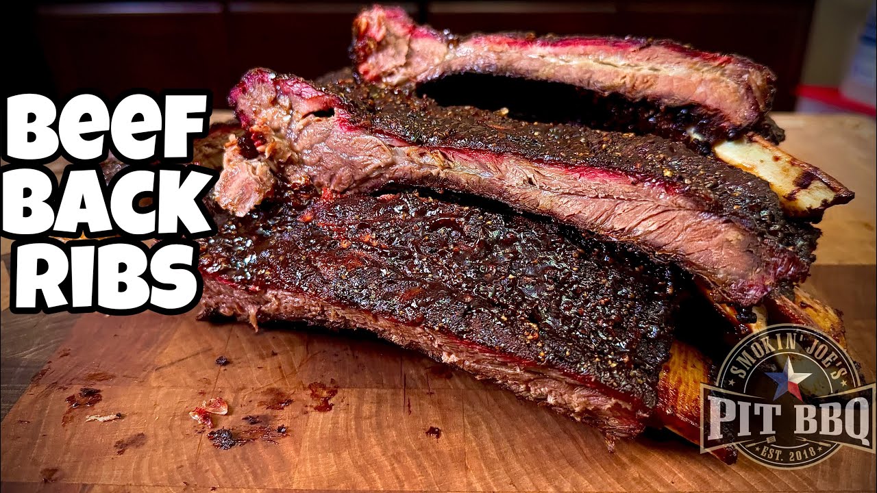 Easy Beef Back Ribs - Smokin' Joe's Pit BBQ - YouTube