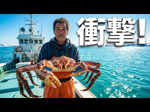 24-Hour King Crab Fishing, Transporting a ¥34,800,000 Catch to