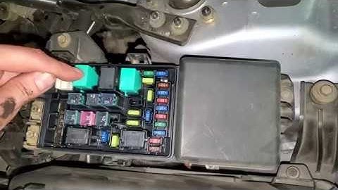 Acura TSX AC Fuses and Relays