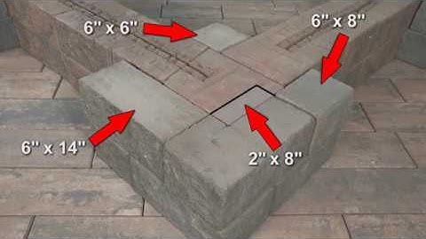 Wall Column Tie In - Cambridge Pavers