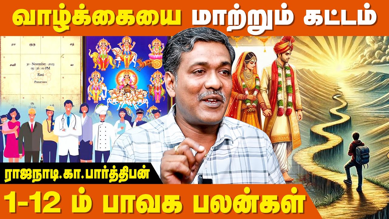 இது தெரிந்தால் நீங்களும் பலன் சொல்லலாம்- Astrologer Rajanadi Ka Parthiban | Jathagam Kattam Vilakkam
