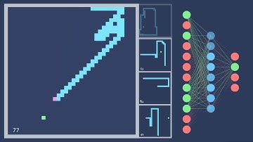 Neural Network Learns to Play Snake