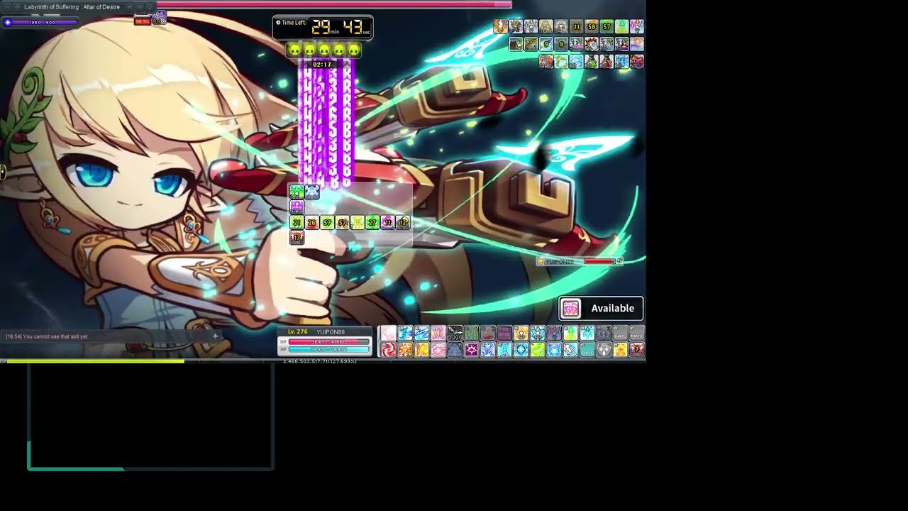 14/07/25 Maplestory GMS Kronos 61m cp Mercedes HVHILLA  first solo clear