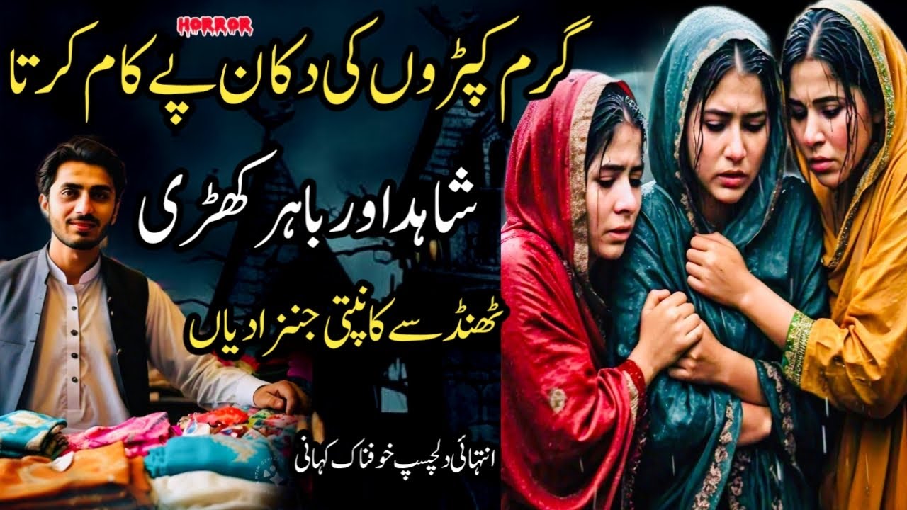 Garam Kapron Ki Dukan Pe Kaam Karta Shahid Aur Bahir Khari Thand Say Kanpti Jinzzadiyan |Horror