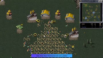 Command and Conquer Remastered: Red Alert Quickmatch 1v1 -  SovietTime VS ISeeMangos