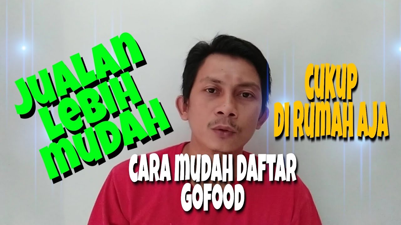 Cara mudah daftar gofood untuk pemula 