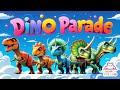 Dino Parade - Stomp and Chomp Parade | Hippo Mellow Nursery Rhymes &amp; Kids Songs