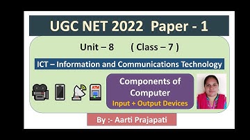 UGC NET // Paper - 1 // Unit -8 // ICT // Class - 7 ( Hindi / English )