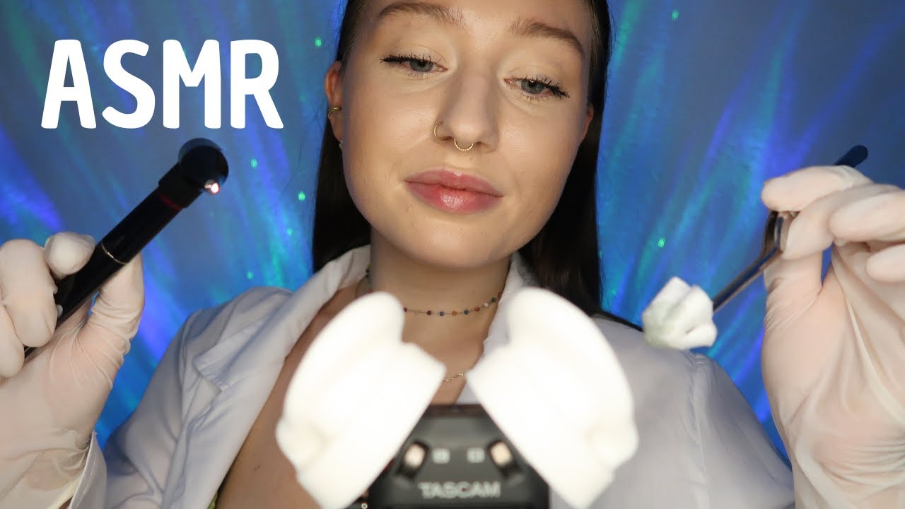 ASMR FRANCAIS - (ROLEPLAY) Médecin ORL - Examen et Nettoyage des Oreilles👂🏻(ear exam,ear cleaning)