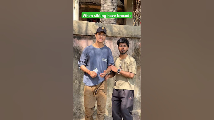 When sibling have brocode | #shorts