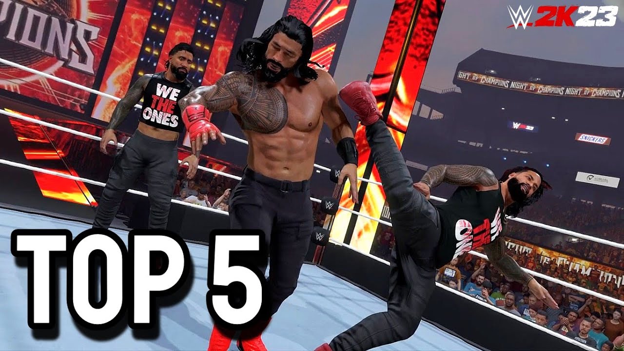 WWE 2K23 Top 5 Best WWE matches of 2023 (So far) YouTube
