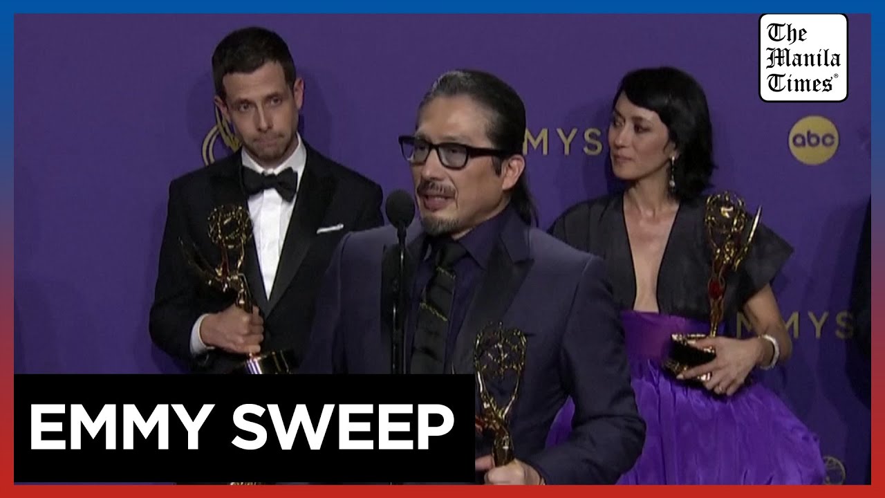 'Shogun' cast and crew celebrate winning major drama categories at the Emmys
