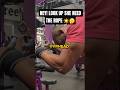 Gym Chick! She Needs My Rope  + Tricep Overhead Extension #triceps #funny