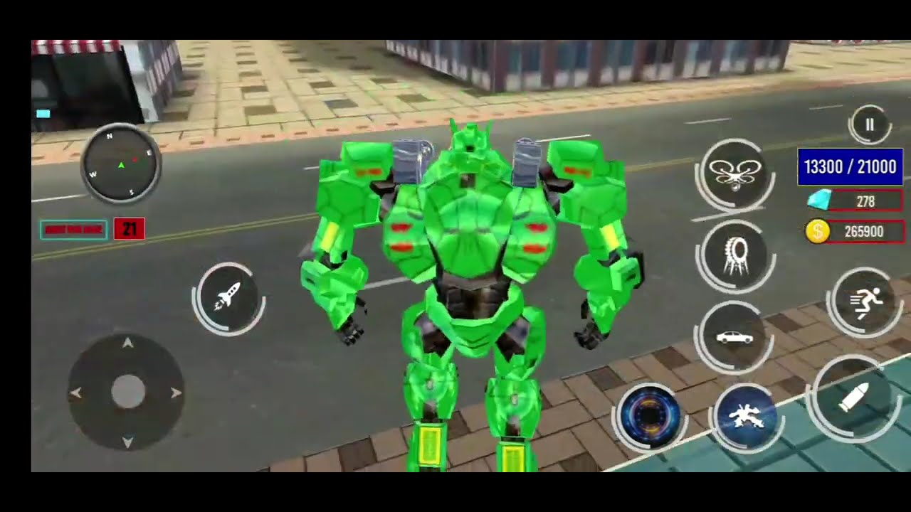 Spider Wheel Robot Car Transformer Games || Level 21 - Car Game Android Gameplay