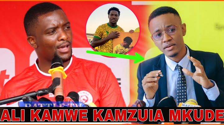 AHMED ALLY AMCHANA ALI KAMWE/ Jamaa Mshamba Sana/ KAMZUIA MKUDE KUJA SIMBA DAY TUMUAGE