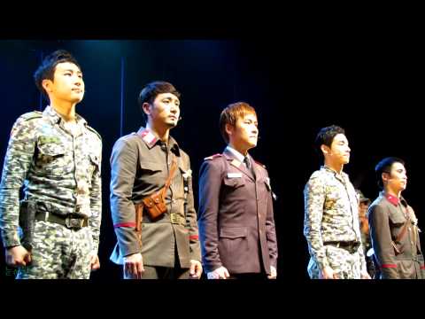 20140427 공동경비구역JSA SPECIAL STAGE(커튼콜) - 임현수, 이석준, 강정우