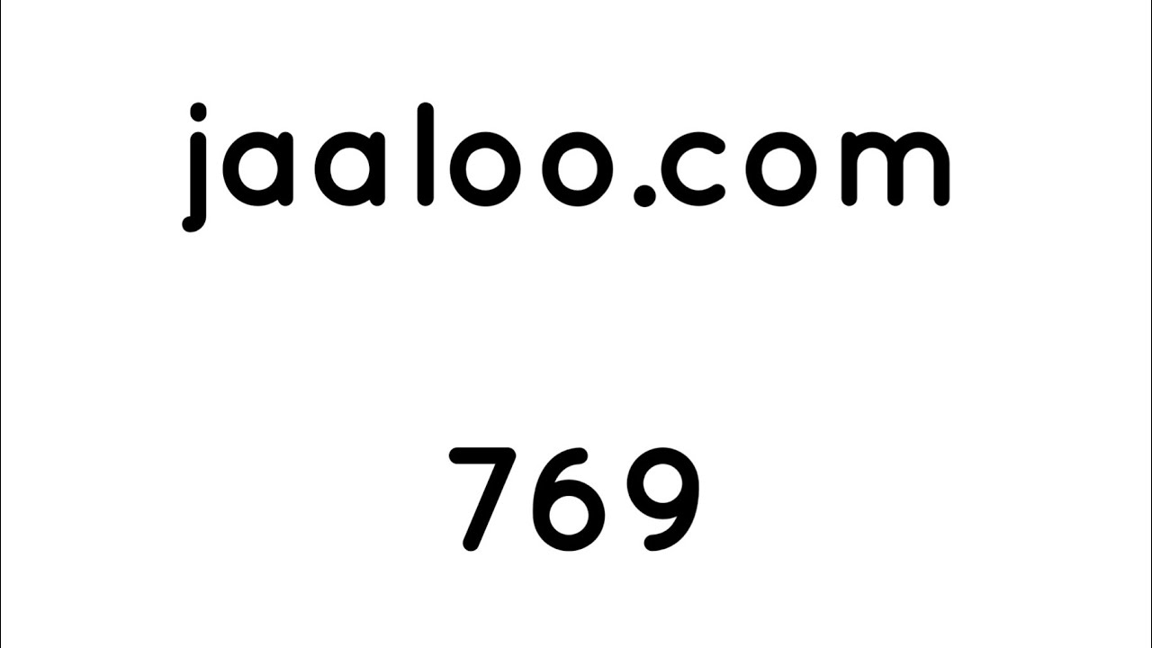 jaaloo 769 jaaloo.com demonstration 