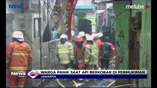 Kebakaran Hanguskan 7 Rumah di Permukiman Padat Penduduk Pedongkelan, Jaktim - LIM 09/08