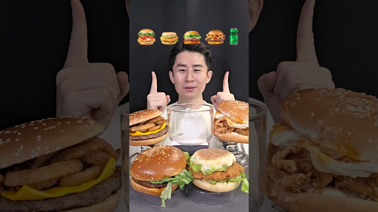역대급 맛있는 신상 버거 랭킹전🍔 과연 1등은?