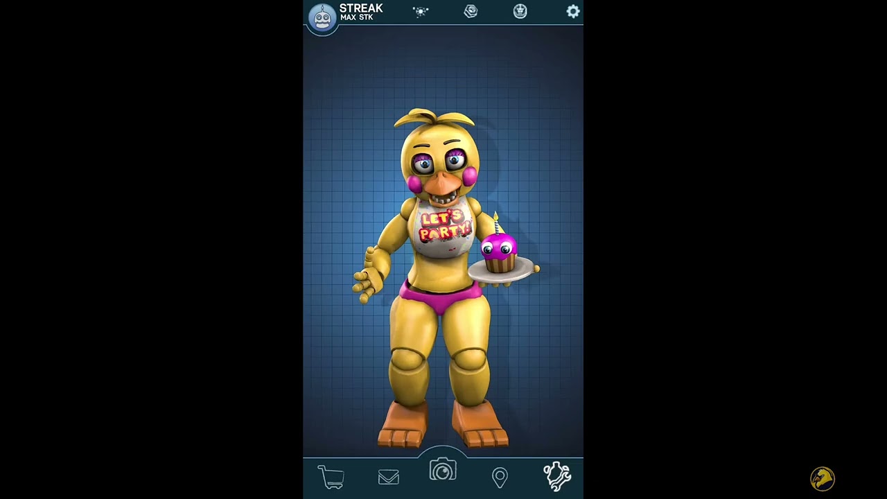 All FNAF 2 toy robots AR