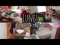 Lunes // limpieza rápida// compras semanales 🛍️🛒🧹