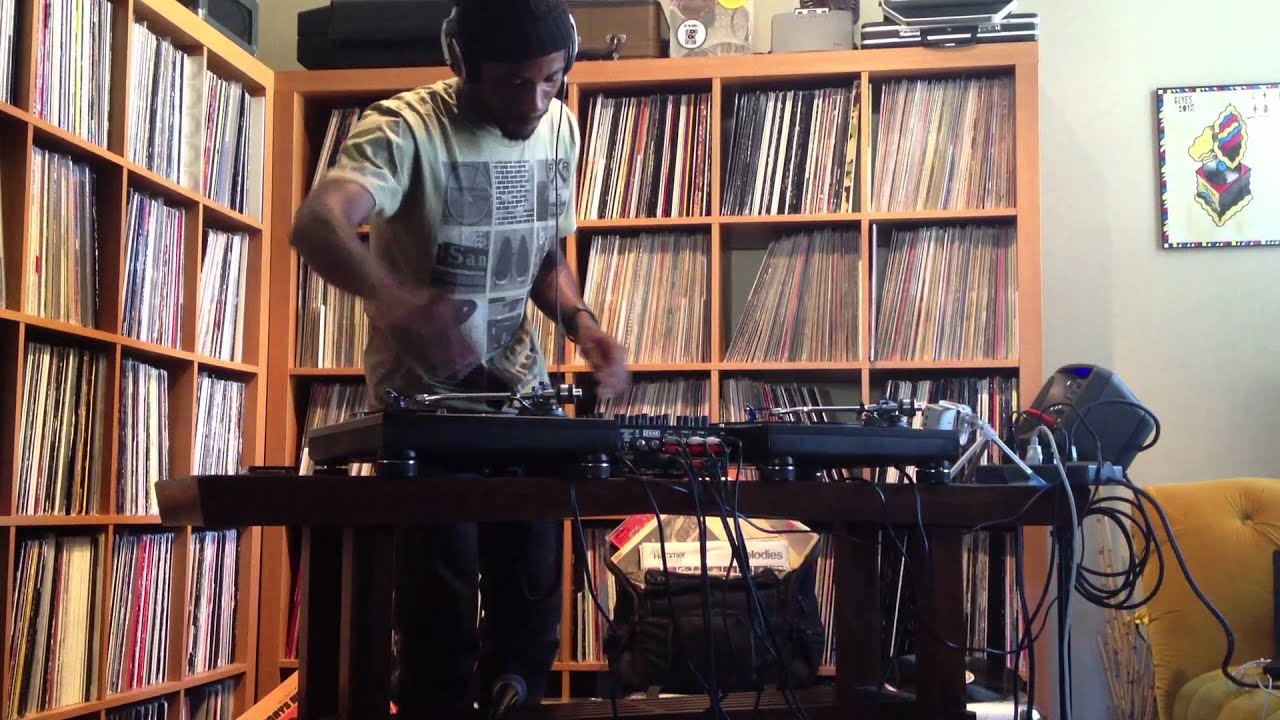 Ohmega Watts spinning on Mellow Orange Vinyl Podcast Vol. 4