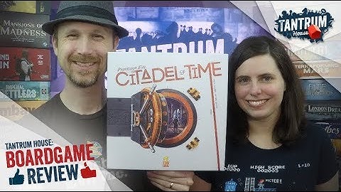 Professor Evil and the Citadel of Time Board Game Review