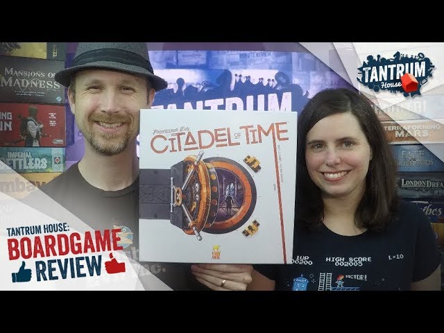 Professor Evil and the Citadel of Time Board Game Review