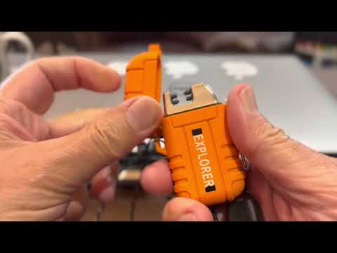 Survival Water Proof Lighter - Fire 🔥 Starter!  Yes🔥🔥 !  Watch & you will see a surprise🔥! Tactical🔥