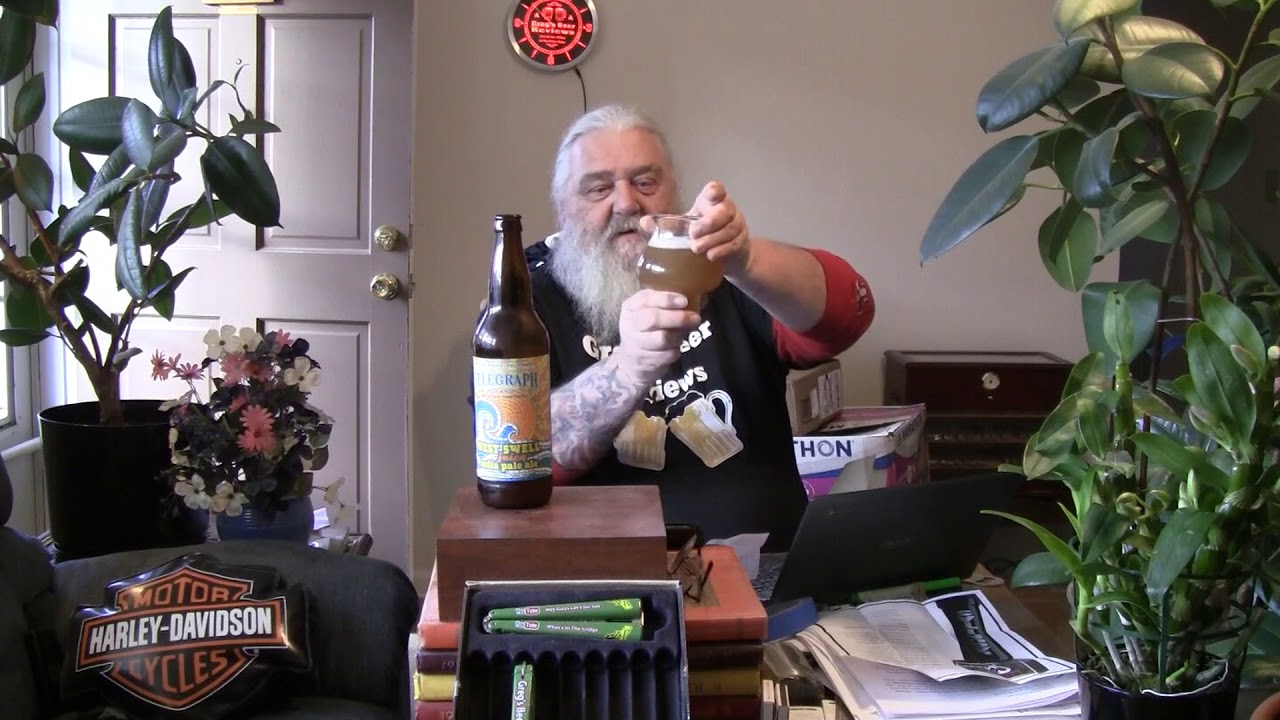 Beer Review # 3008 Telegraph Brewing West Swell Juicy IPA