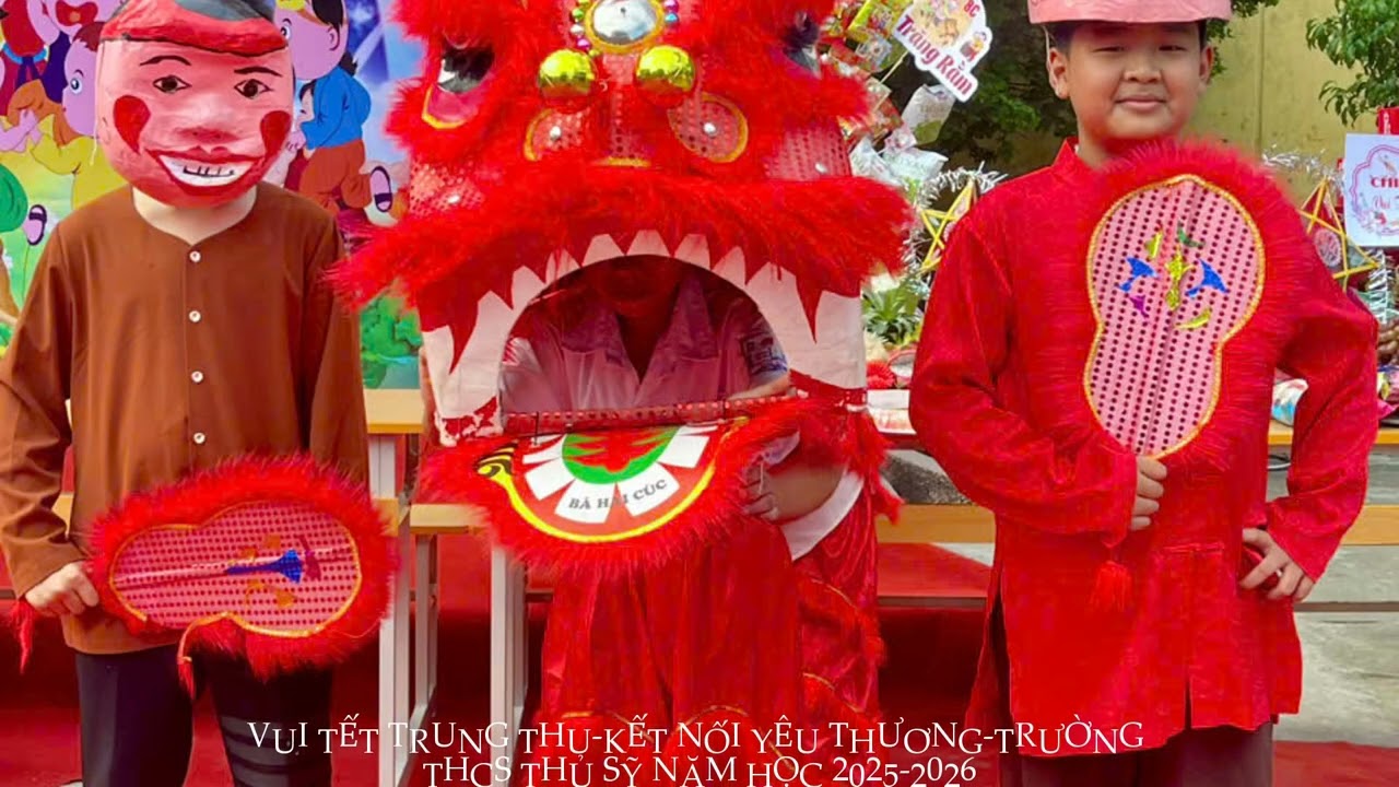 VUI TẾT TRUNG THU KẾT NỐI YÊU THƯƠNG TRƯỜNG THỦ SỸ NĂM HỌC 2025- 2026